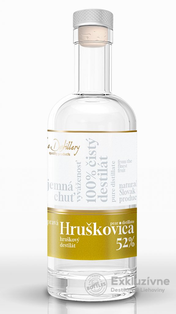 Fine Destillery Hruškovica exclusive 52% 0,5 l