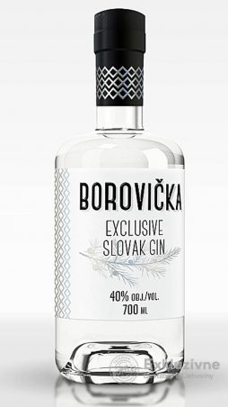 Fine Destillery Borovička Exclusive SLOVAK GIN 40% 0,7 l ( čistá fľaša )