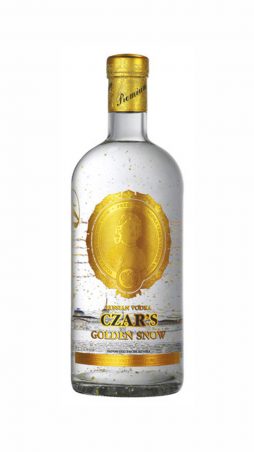 Carskaja vodka Golden Snow 40% 0,7 l ( čistá fľaša )
