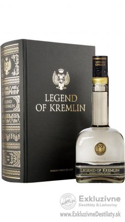 Legend of Kremlin Vodka 40% 0,7 l ( fľaša v darčekovej knihe )