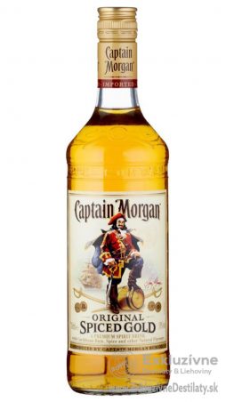 Captain Morgan Spiced Gold 35% 0,7 l ( čistá fľaša )