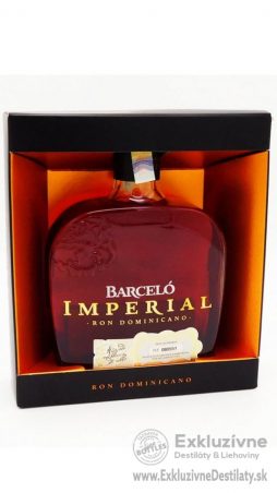 Ron Barceló Imperial 38% 0,7 l ( fľaša v darčekovej kazete )