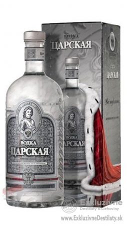 Carskaja Silver vodka 40% 0,7 l ( fľaša v krabici )