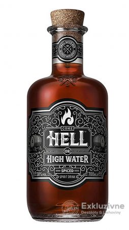 Hell or High Water Spiced 38% 0,7 l ( čistá fľaša )
