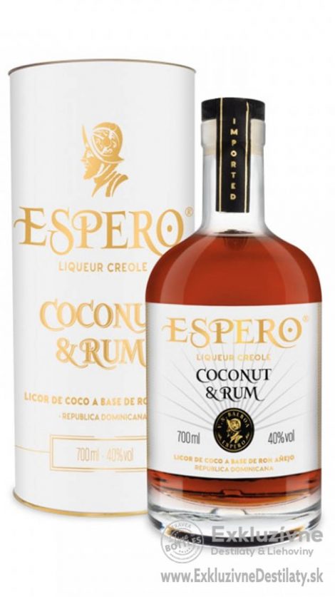 Ron Espero Coconut 40% 0,7 l ( fľaša v tube )