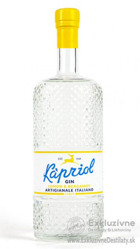 Kapriol Gin Lemon & Bergamot 40,7% 0,7 l ( čistá fľaša )