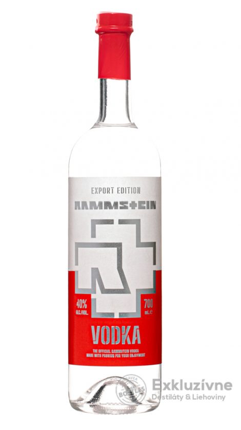 Rammstein Vodka 0,7 l 40% ( čistá fľaša )